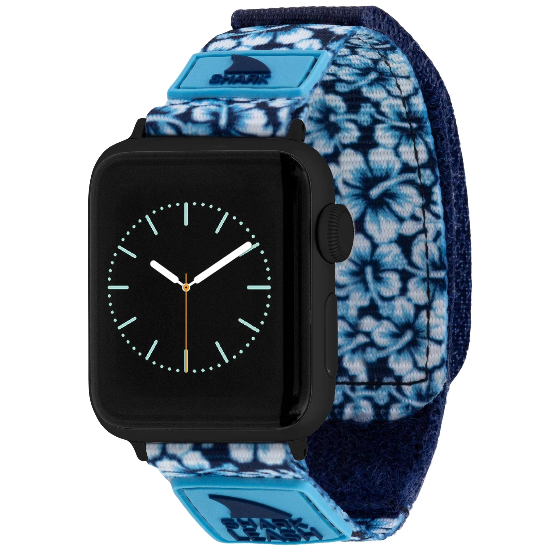 APPLE WATCH™ LEASH STRAP BLUE HIBISCUS - Image 2