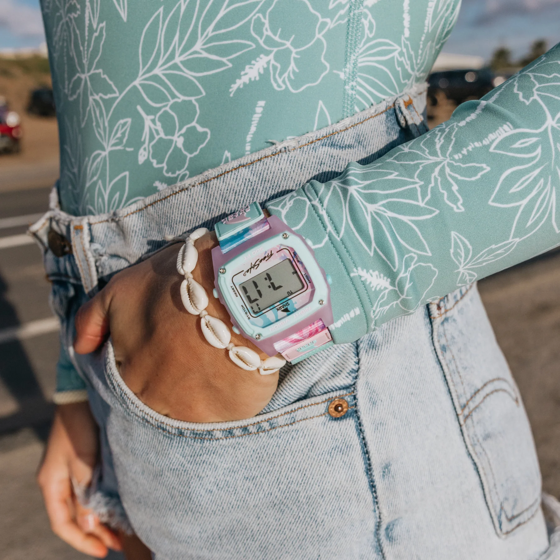 SHARK CLASSIC LEASH BIMINI PALMS - Image 2