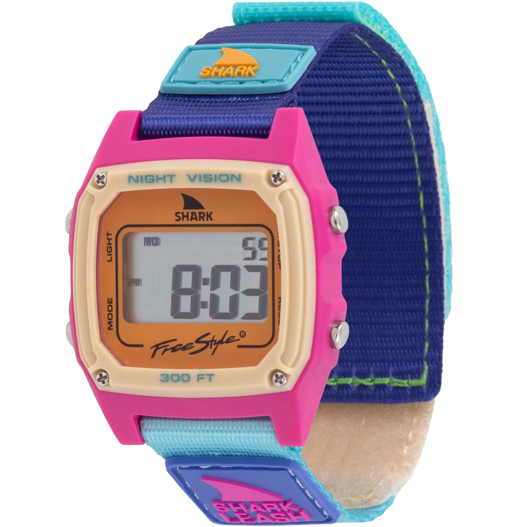 SHARK CLASSIC LEASH NEON SEA
