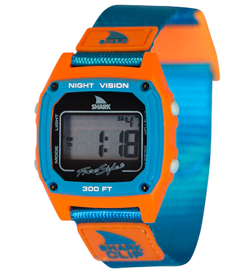 Shark Classic - Strap Kit - Clip - BLUE/ORANGE - Image 2
