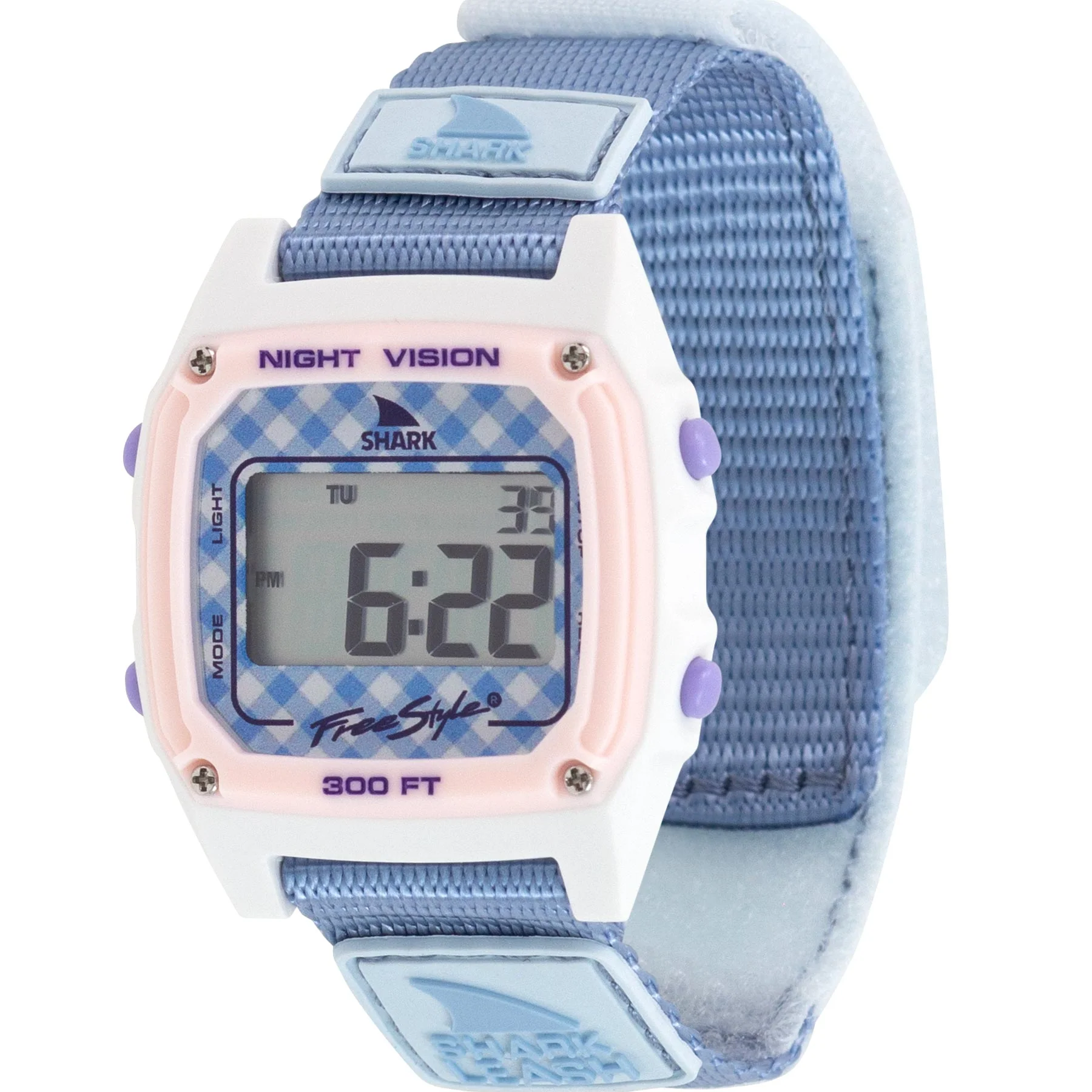 Shark Classic - Strap Kit - Leash - Ginham Blue - Image 2
