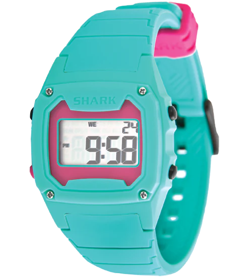 Shark Classic - Strap Kit - Silicone - TEAL/MAGENTA - Image 2