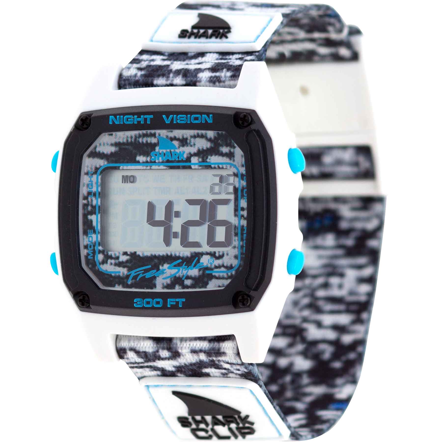 STRAP KIT - CLIP - WHITE SHOCKWAVE - Image 2